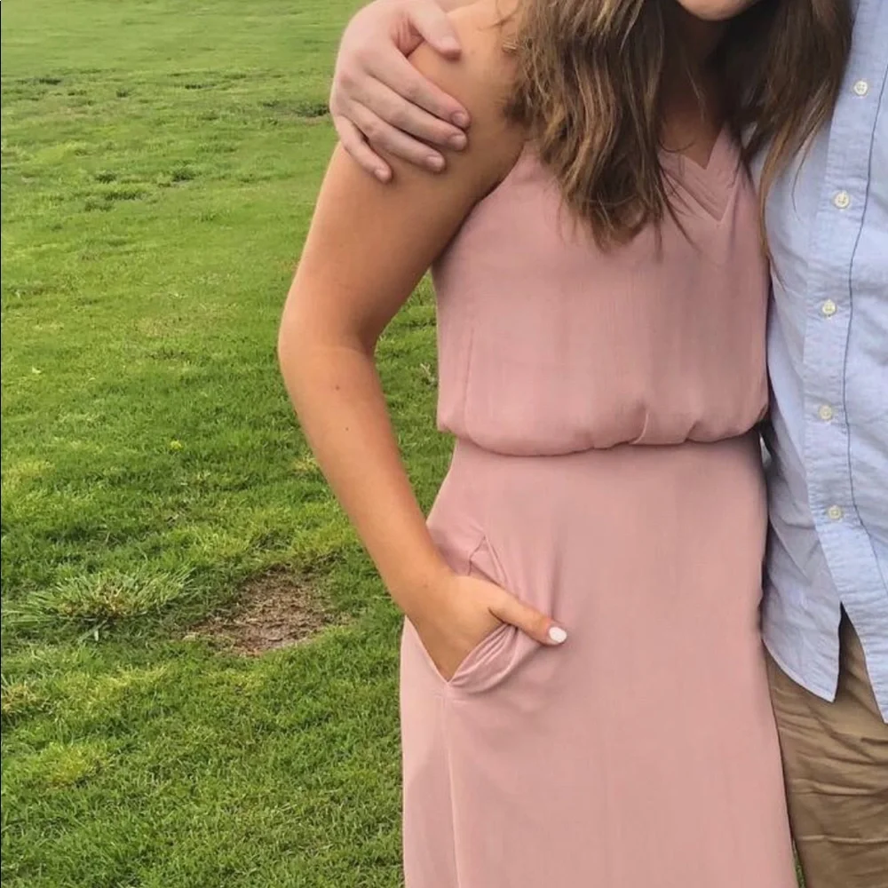 Azazie | Vintage Mauve Bridesmaid Dress - Picture 4 of 4